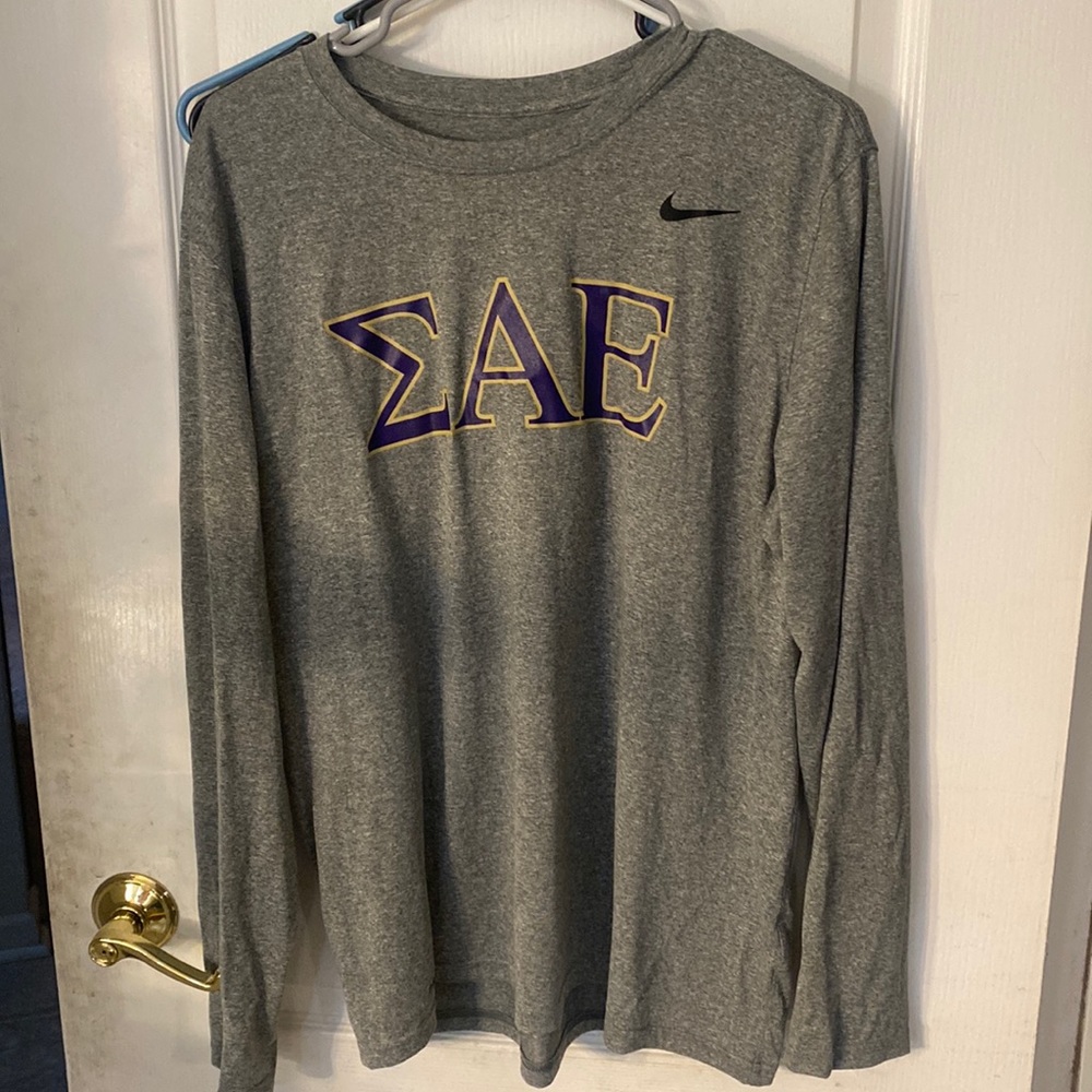 SAE long sleeve Nike dri fit shirt